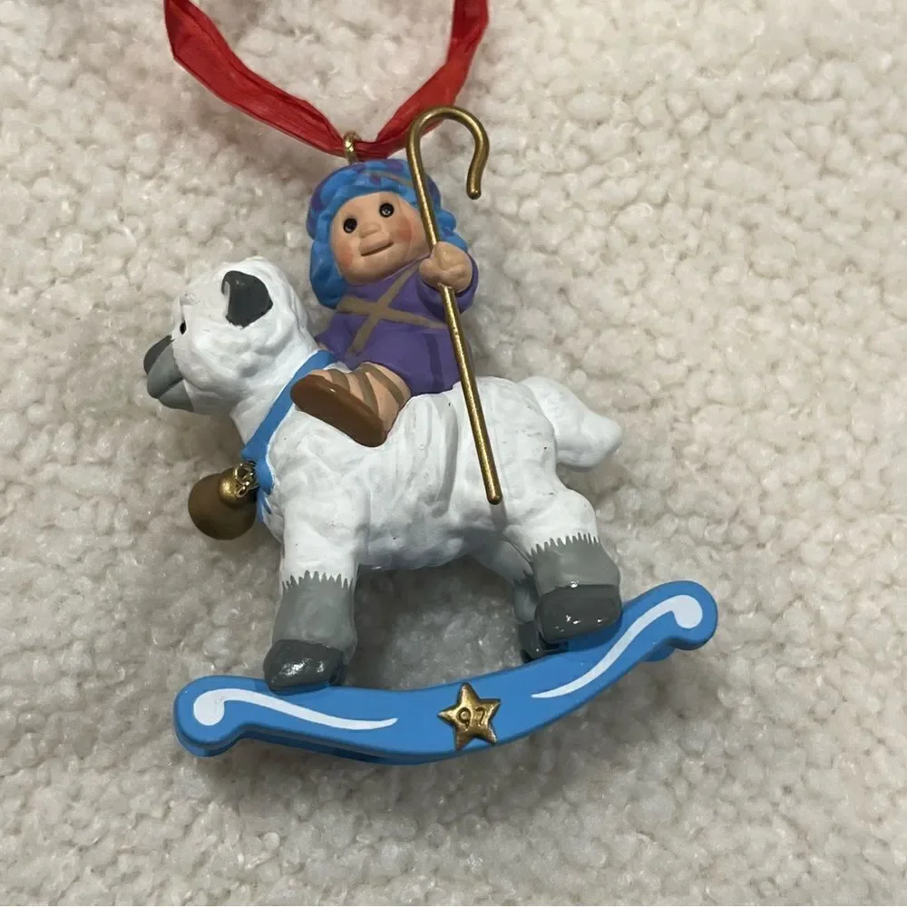 Hallmark Keepsake Playful Shepherd 1997 Christmas Ornament Sue Tague Vintage Box